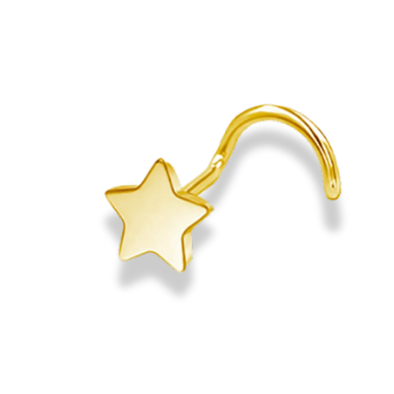 Simple Star Nasenpiercing - Titan