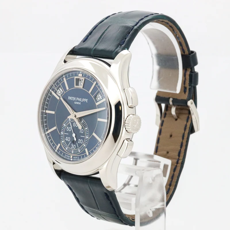 Patek Philippe Annual Calendar 5905P Chronograph 42mm Blue Dial Platin T