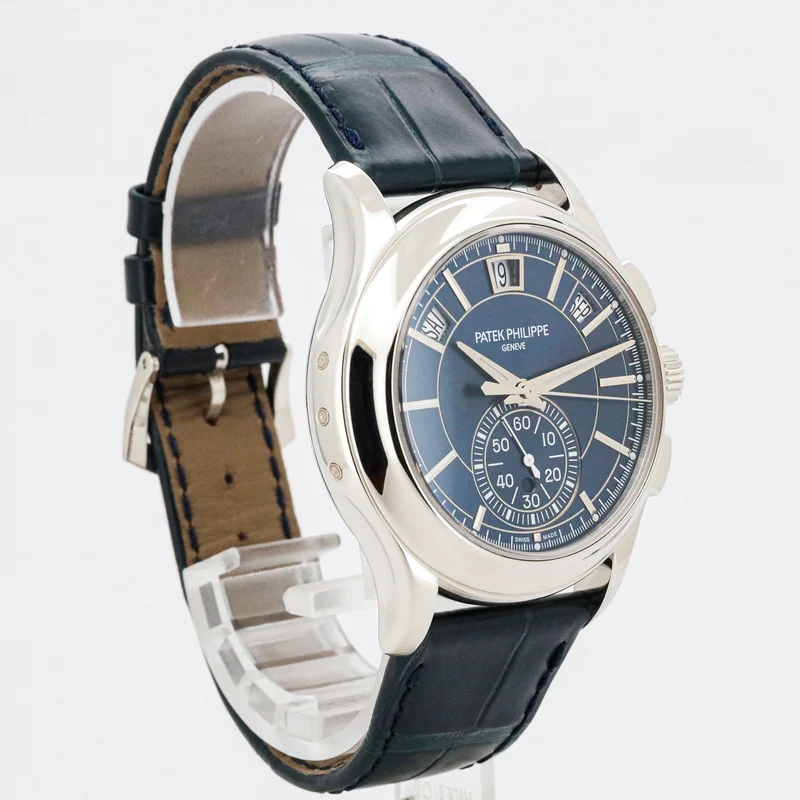 Patek Philippe Annual Calendar 5905P Chronograph 42mm Blue Dial Platin T