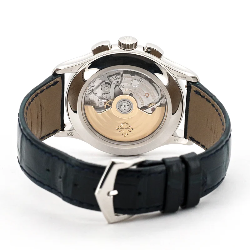 Patek Philippe Annual Calendar 5905P Chronograph 42mm Blue Dial Platin T