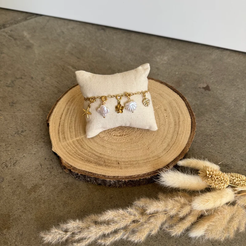Tiny Charms Armband | Gold