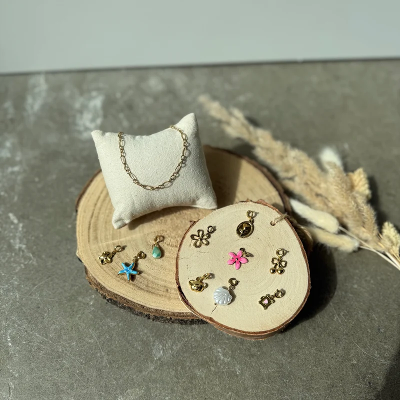 Tiny Charm Kette | Gold