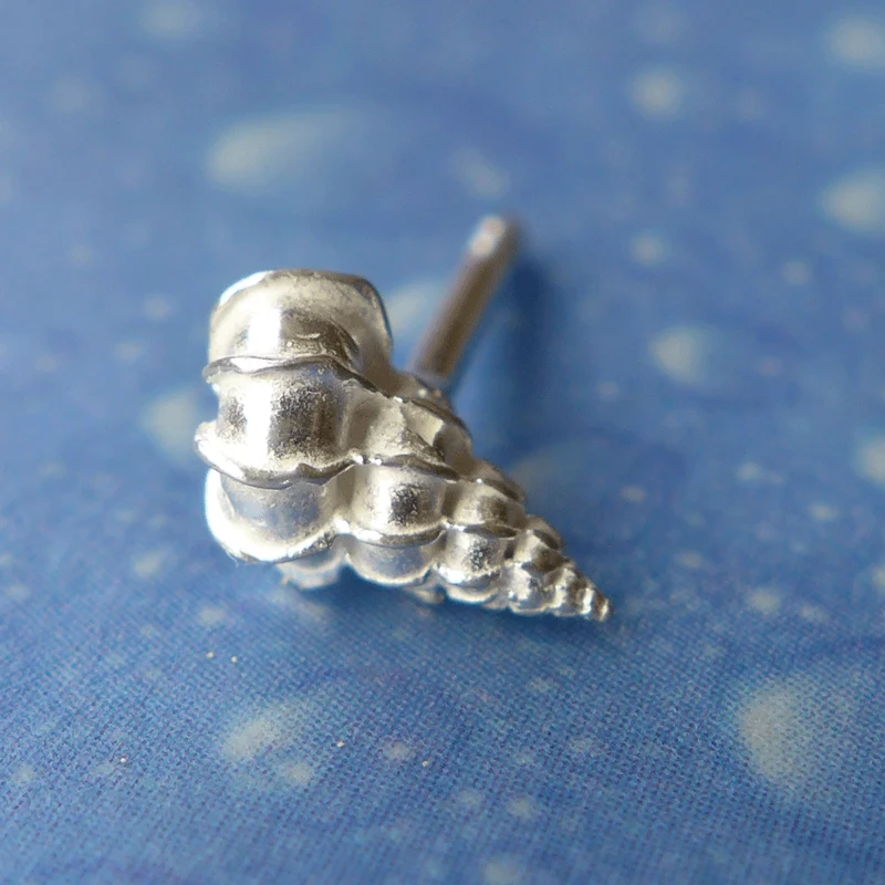Taucherschmuck Wendeltreppe Ohrstecker xxs e