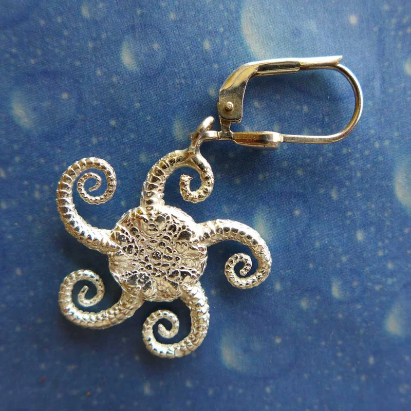 Taucherschmuck Seestern Schlangenstern Ohrhänger