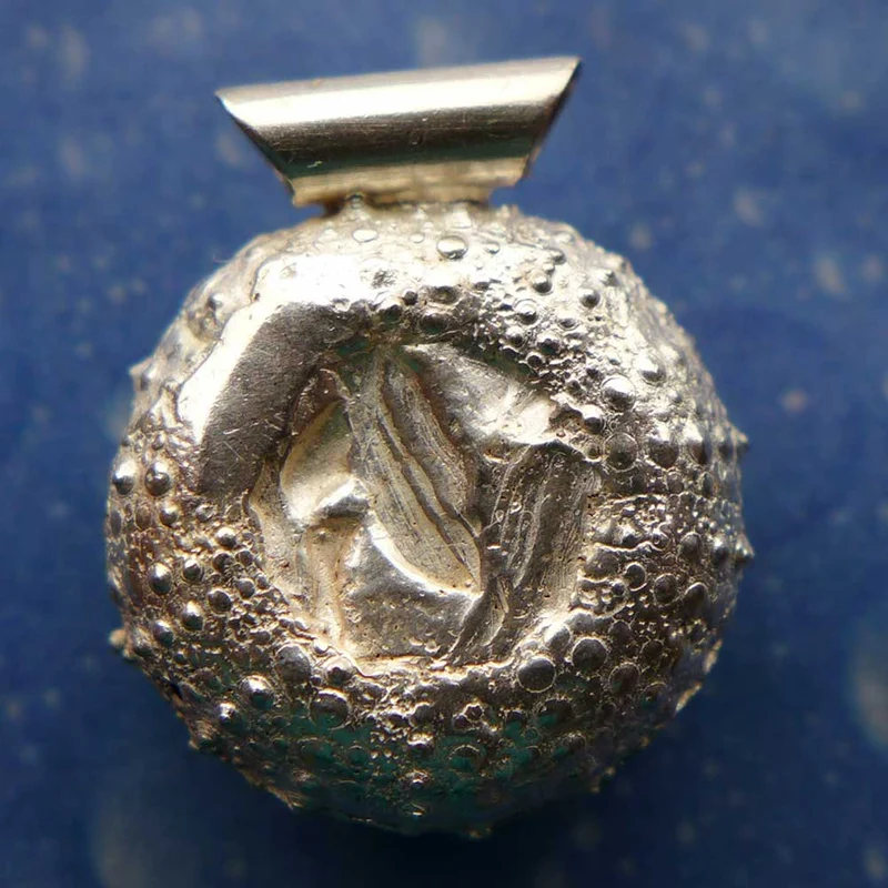 Taucherschmuck Seeigel Kettenanhänger m