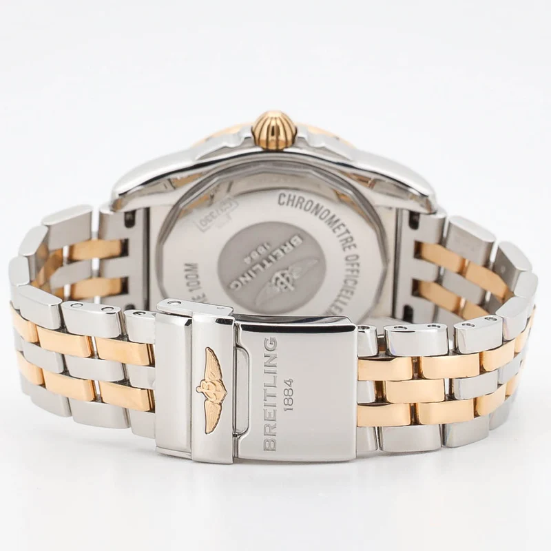 Breitling Galactic 36mm C37330 Mother of Pearl Automatik Stahl-Gold