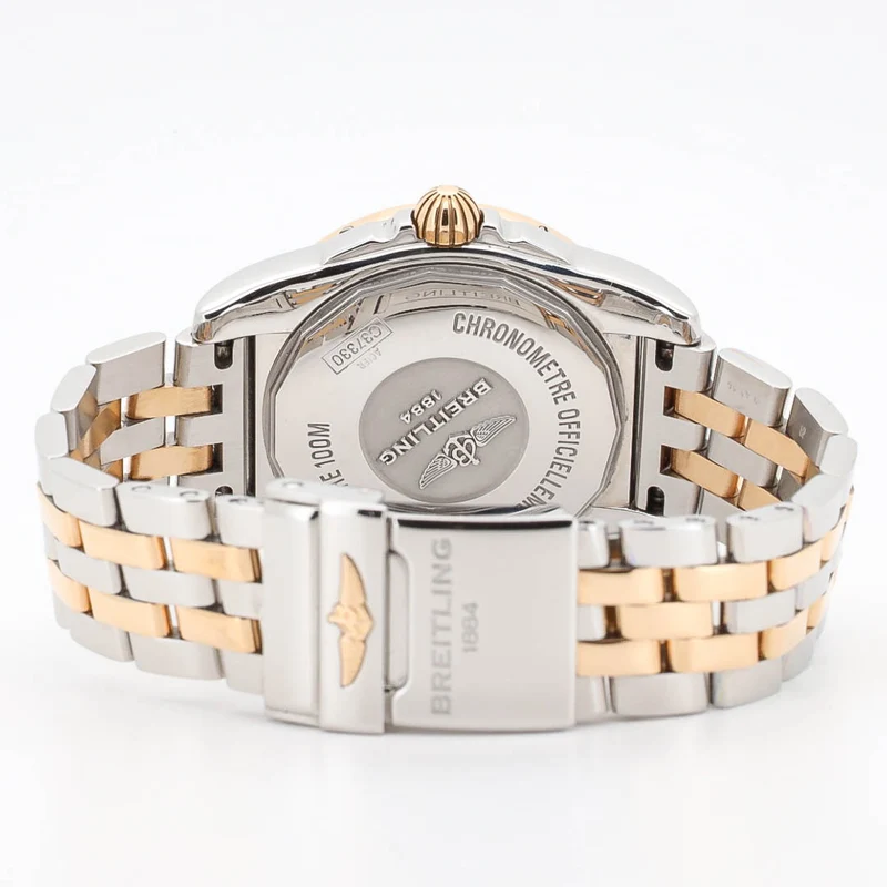 Breitling Galactic 36mm C37330 Mother of Pearl Automatik Stahl-Gold
