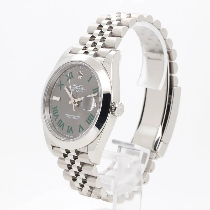 Rolex Datejust 41 126300 Wimbledon Jubille Full Set