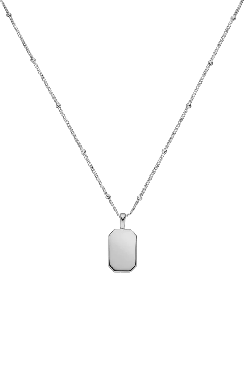 Engraving Necklace Oktagon