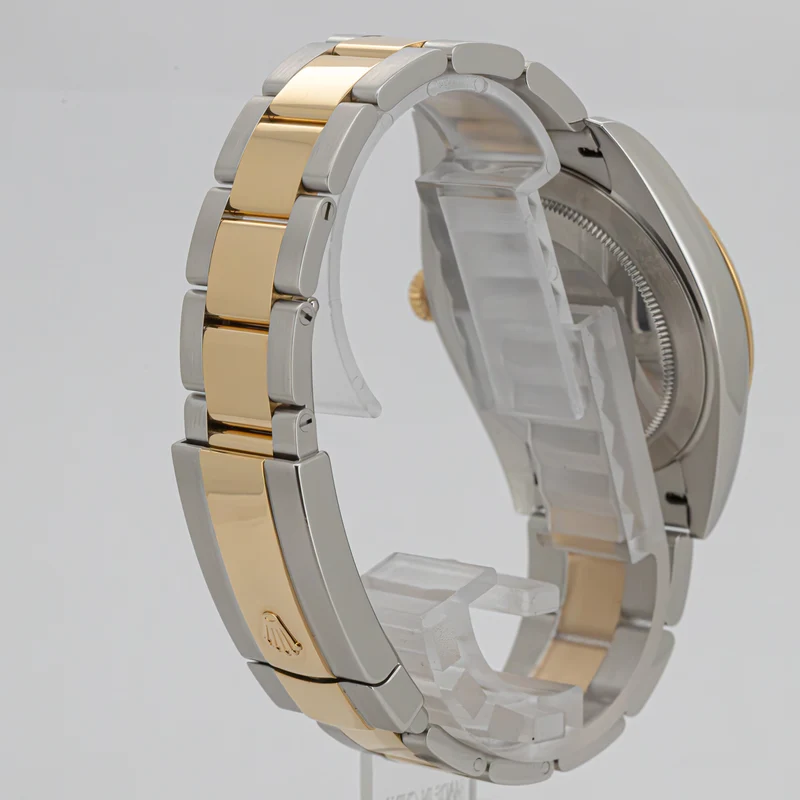 Rolex Datejust 41 126333 Oyster Stahl Gold Diamond Dial Automatik LC100 X