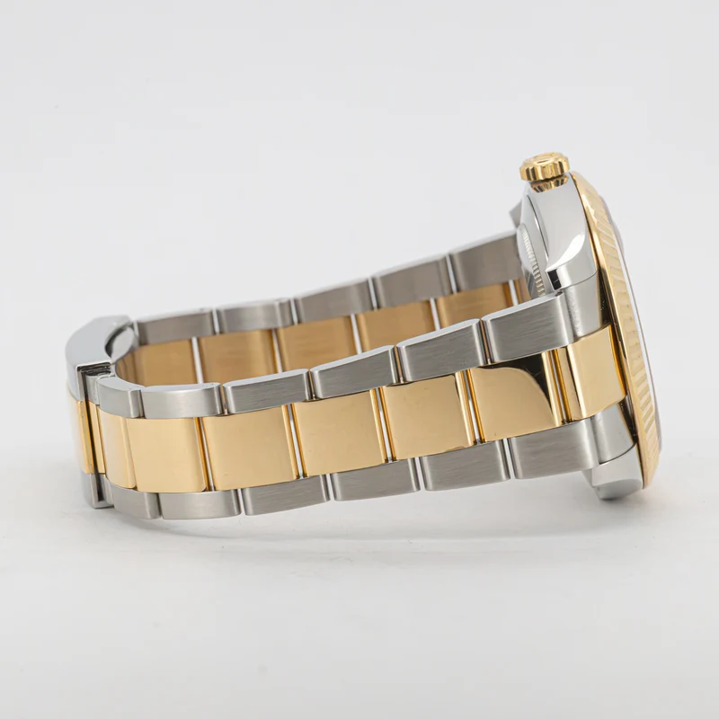 Rolex Datejust 41 126333 Oyster Stahl Gold Diamond Dial Automatik LC100 X