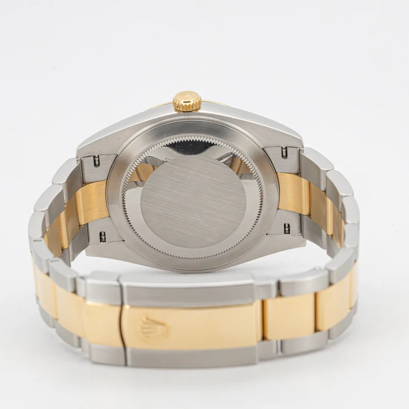 Rolex Datejust 41 126333 Oyster Stahl Gold Diamond Dial Automatik LC100 X