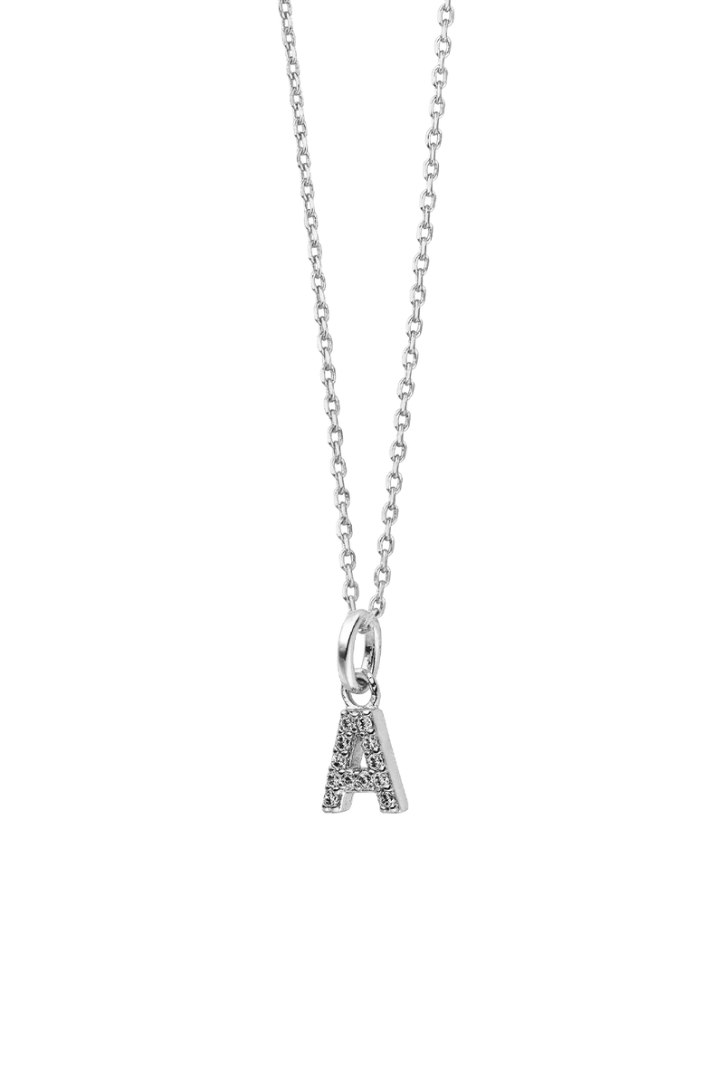 Sparkling Letter Necklace