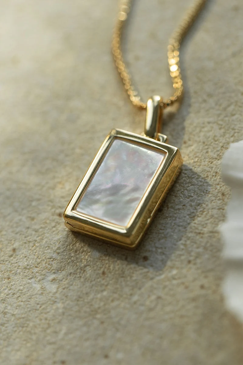 Engravable Locket Necklace