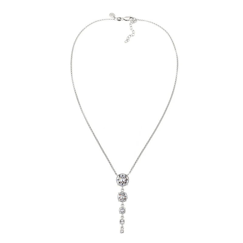 Halskette | Mit Kristallen von Swarovski® (Weiß)