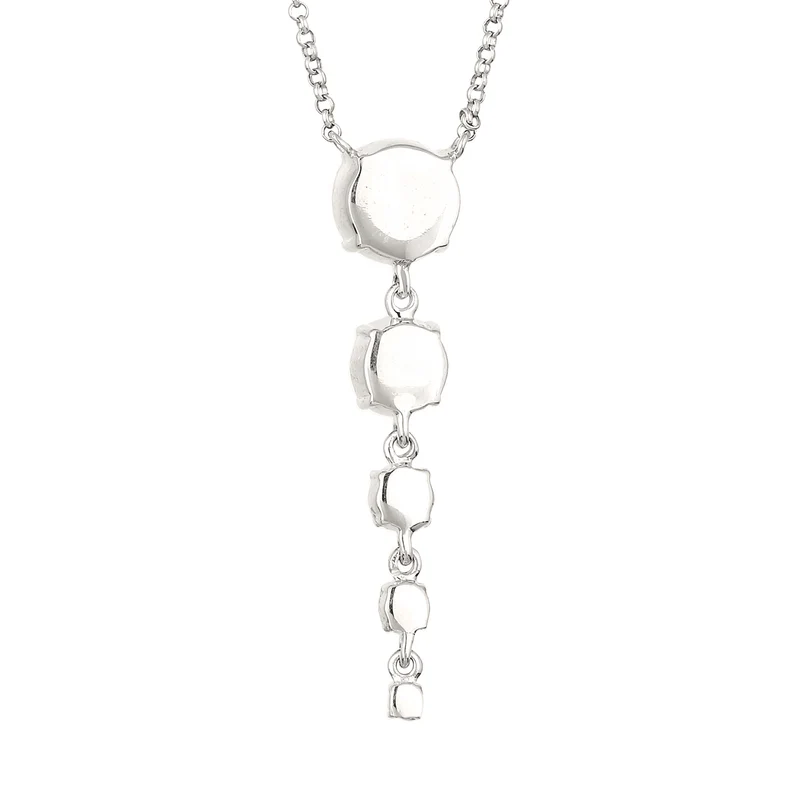 Halskette | Mit Kristallen von Swarovski® (Weiß)