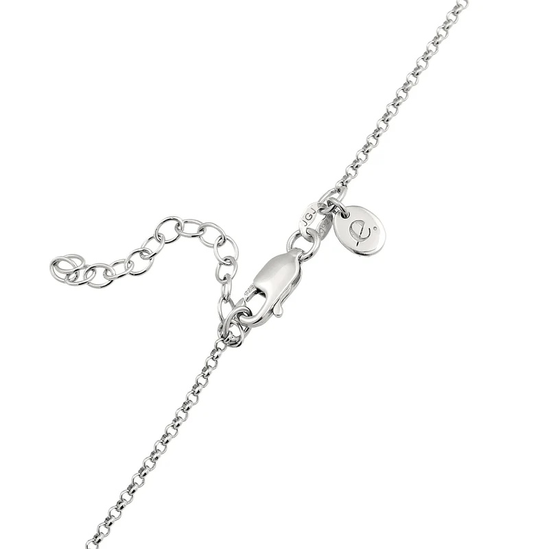 Halskette | Mit Kristallen von Swarovski® (Weiß)