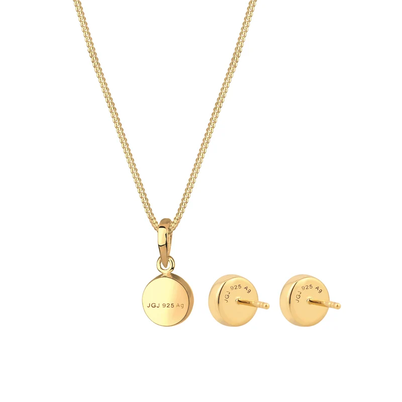 Schmuckset | Mondstein (Weiß)