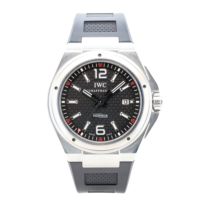 IWC Ingenieur 46mm Mission Earth IW323601 Edelstahl Kautschuk Dif VS