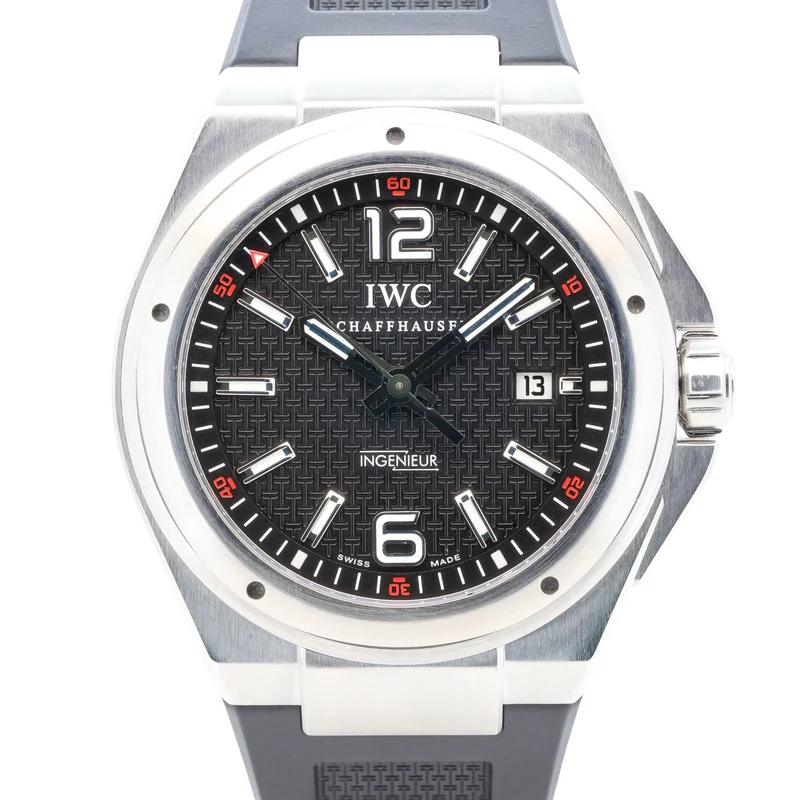 IWC Ingenieur 46mm Mission Earth IW323601 Edelstahl Kautschuk Dif VS