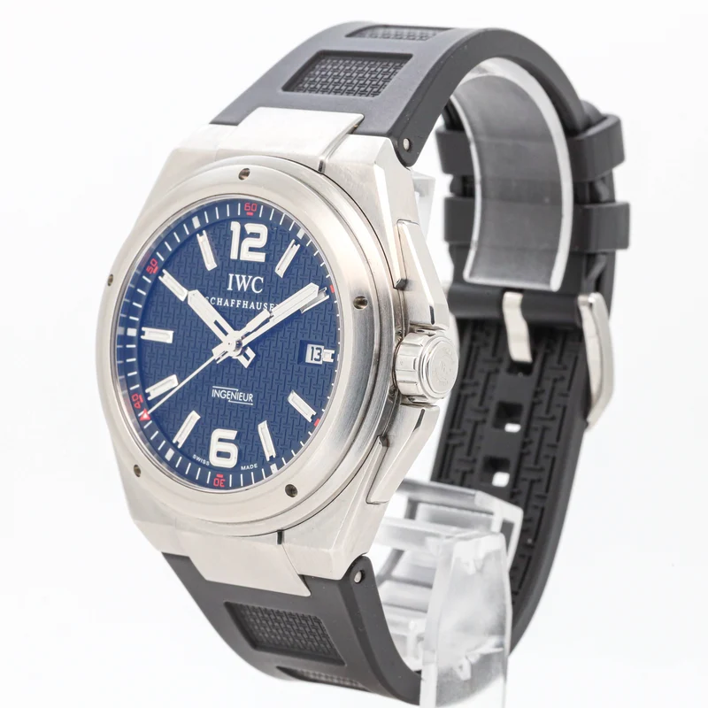 IWC Ingenieur 46mm Mission Earth IW323601 Edelstahl Kautschuk Dif VS