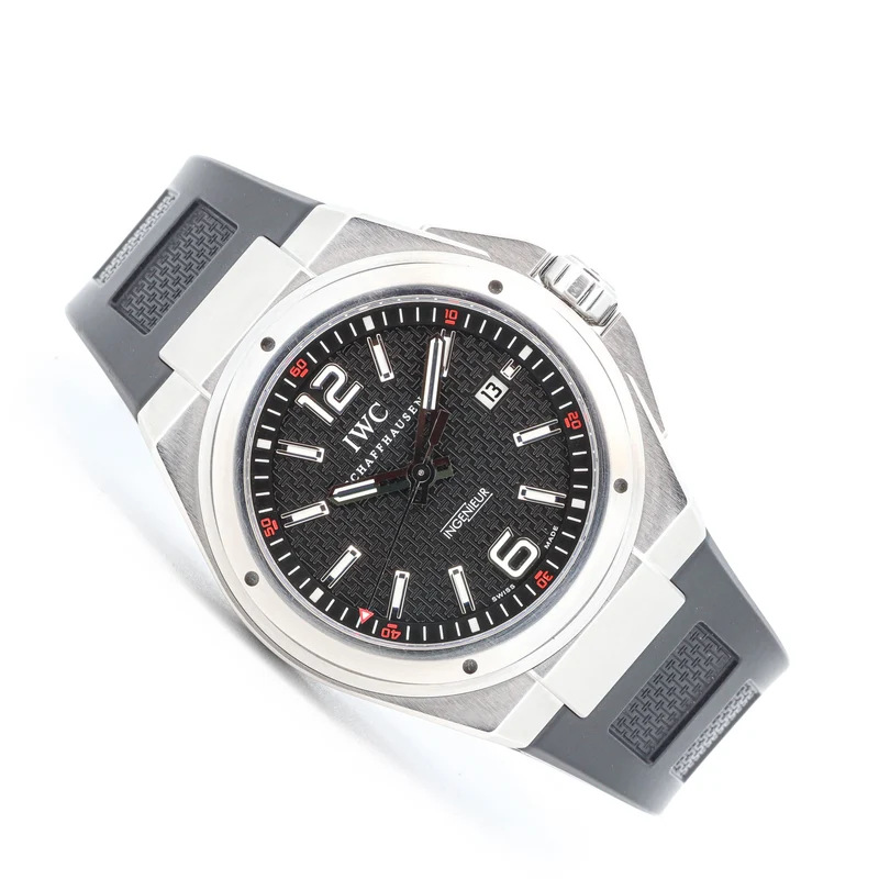 IWC Ingenieur 46mm Mission Earth IW323601 Edelstahl Kautschuk Dif VS