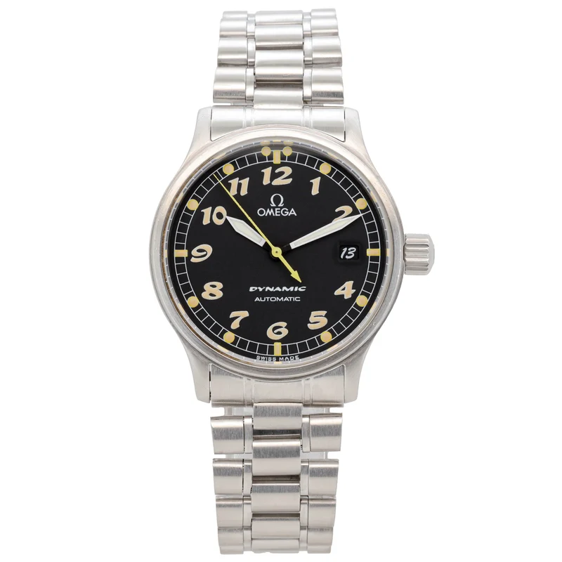 Omega Genève Dynamic 36mm 52005000 B&P Automatik Edelstahl Dif FR15287