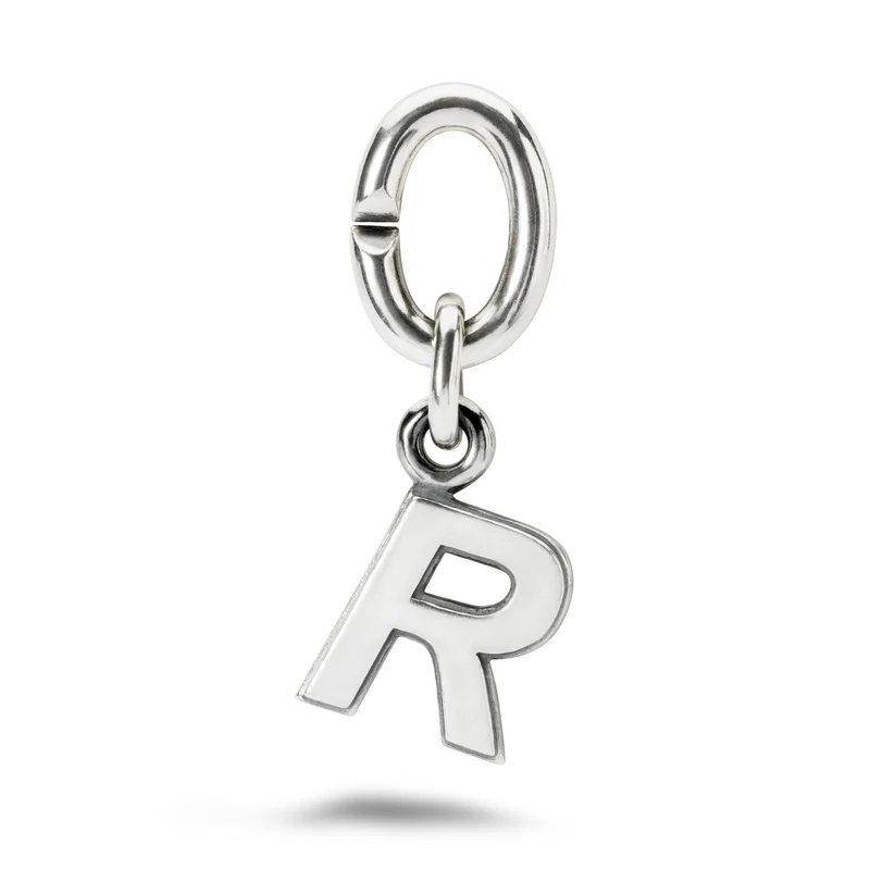R, Single Silber Link
