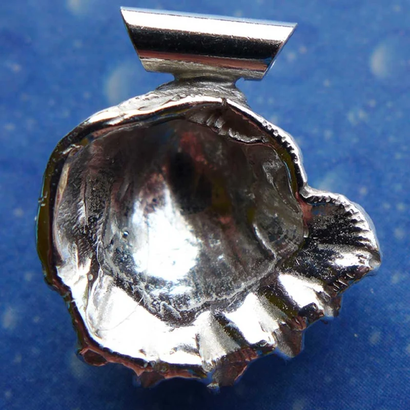 Schuppige Fächer Muschel medium Anhänger