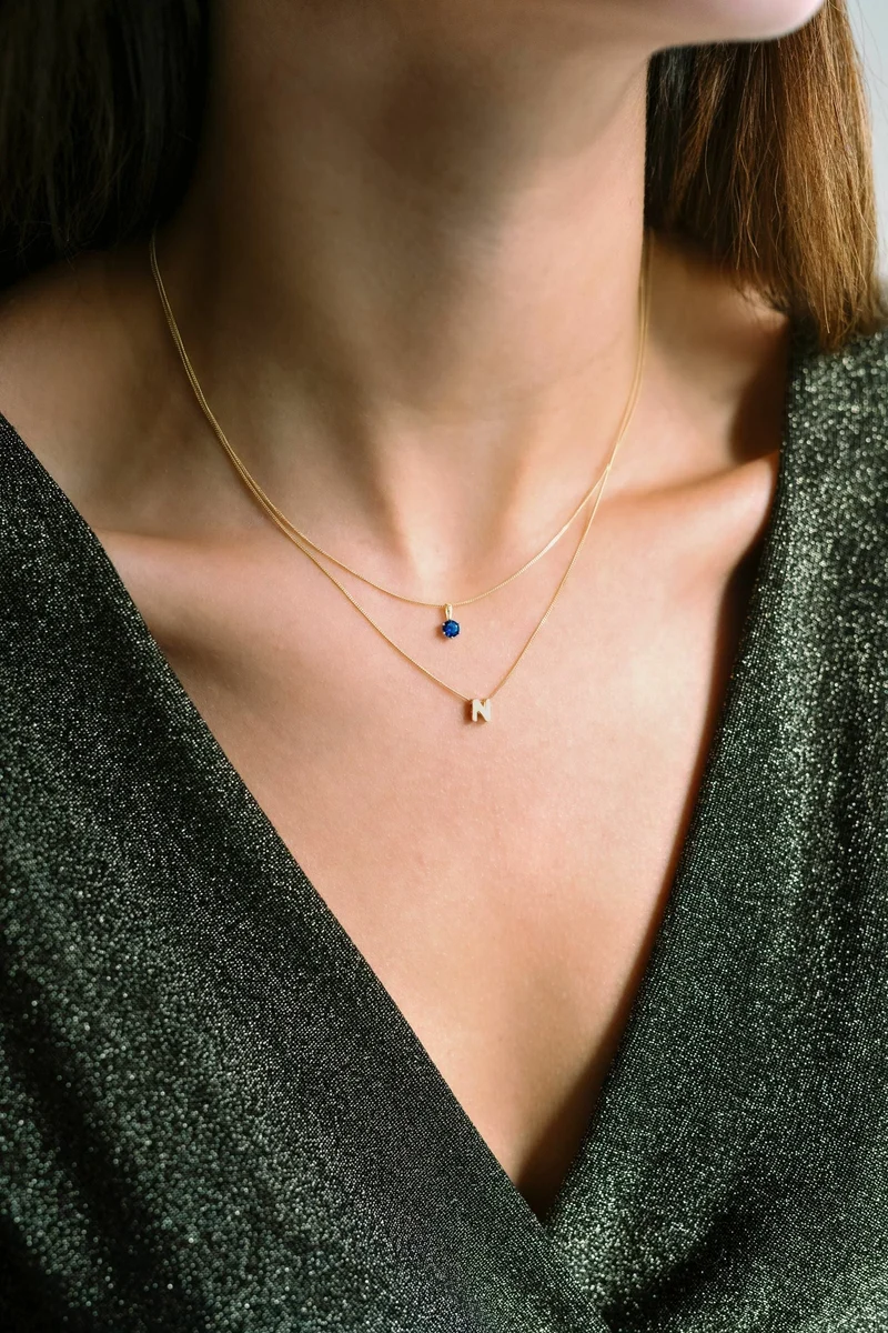 14k Losse Geboortesteen Charm bedel - Geboortesteen Bedel
