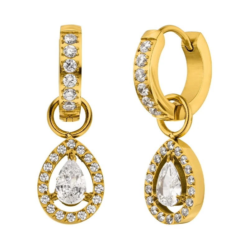 Glamour Drop Ohrringe | 18K vergoldet
