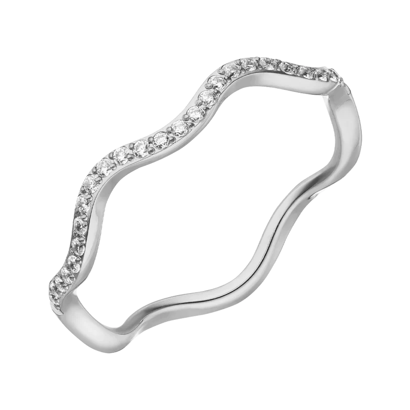 Wavy Ring | 18K vergoldet
