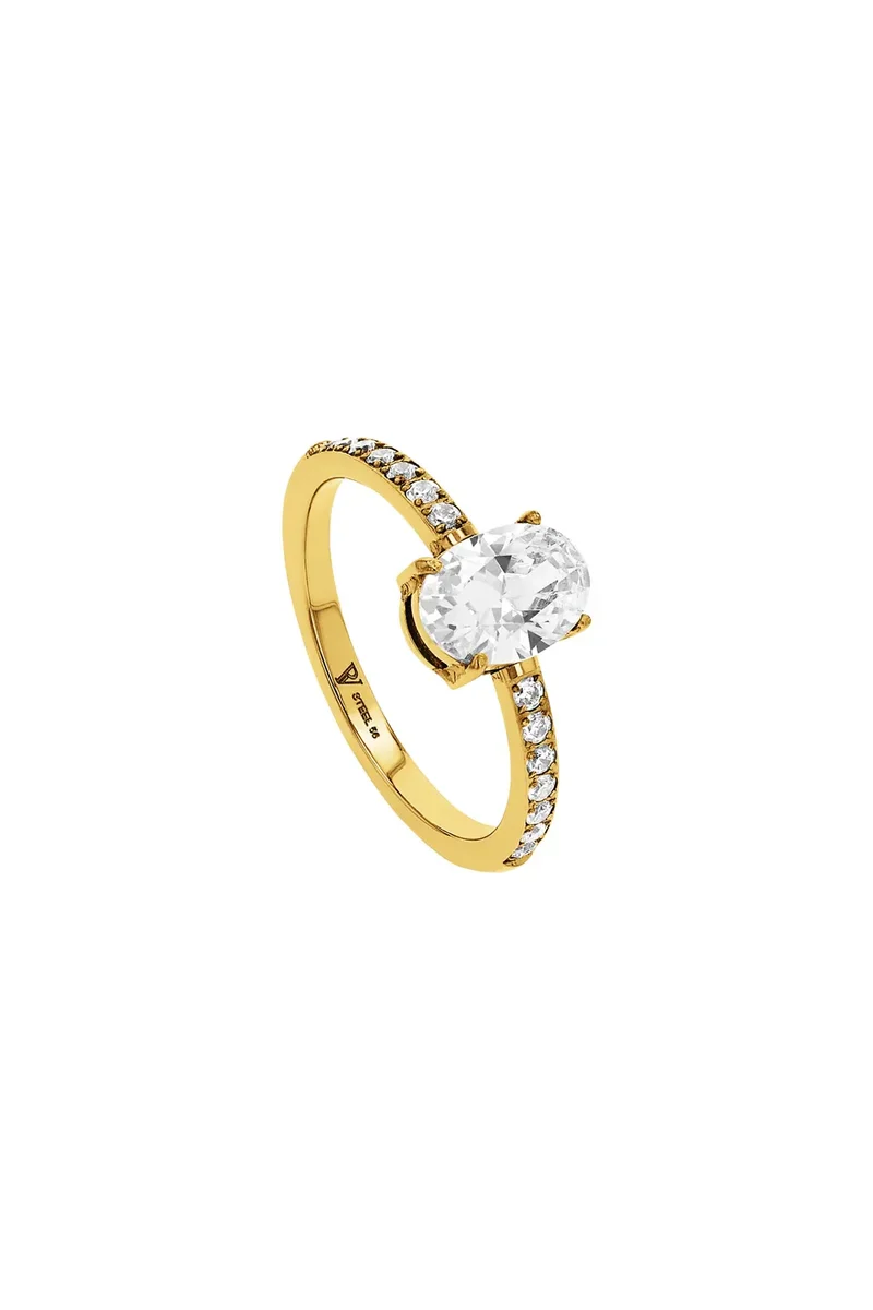 Brilliant Oval Ring