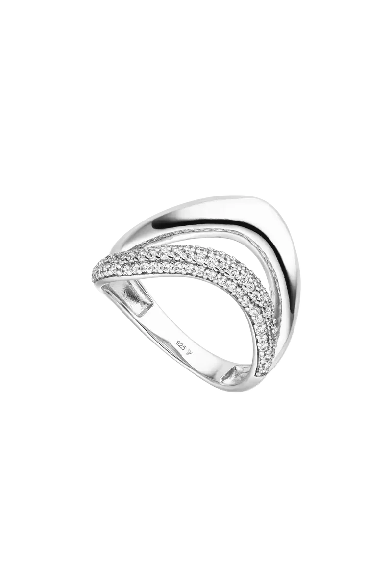 Crystal Galaxy Ring