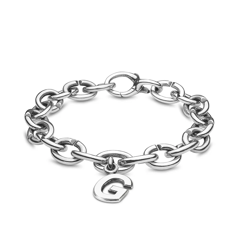 G, Single Silber Link