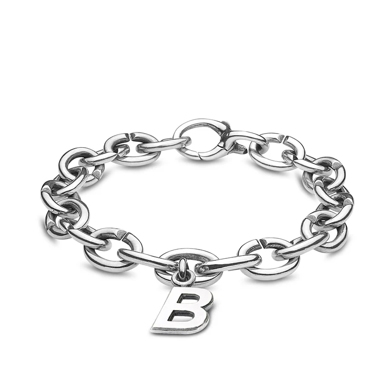 B, Single Silber Link