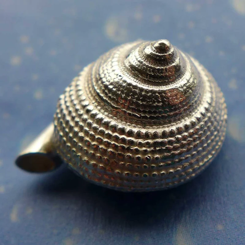 Schnecken Kette Anhänger Erdbeer