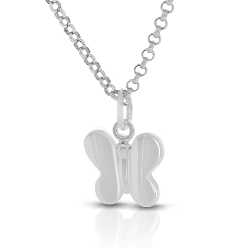 Kette Schmetterling 925 Sterling Silber Kinderschmuck