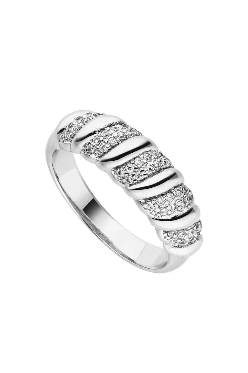 Sparkle Twisted Ring