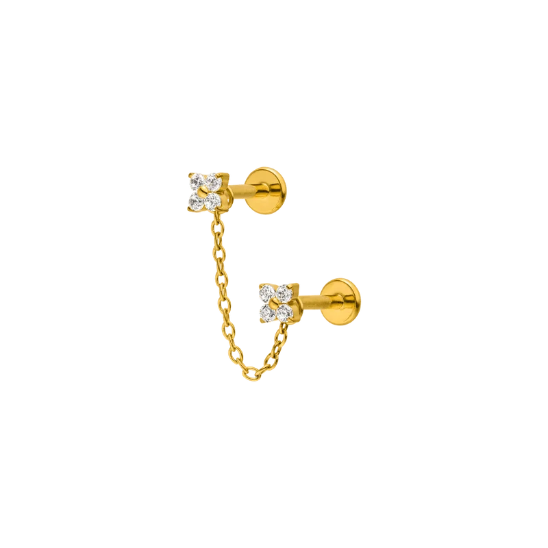 Kette für Piercings & Ohrringe