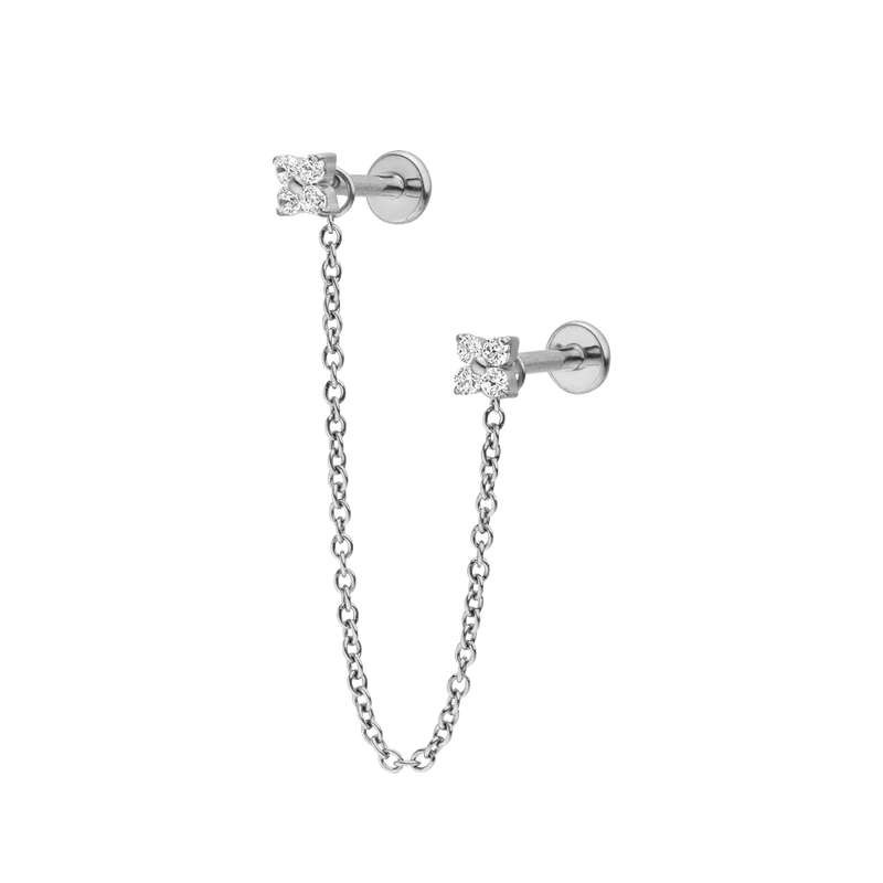 Kette für Piercings & Ohrringe