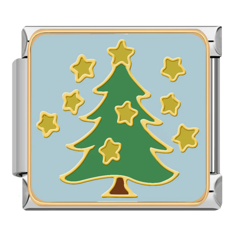 Weihnachtsbaum mit Sternen
