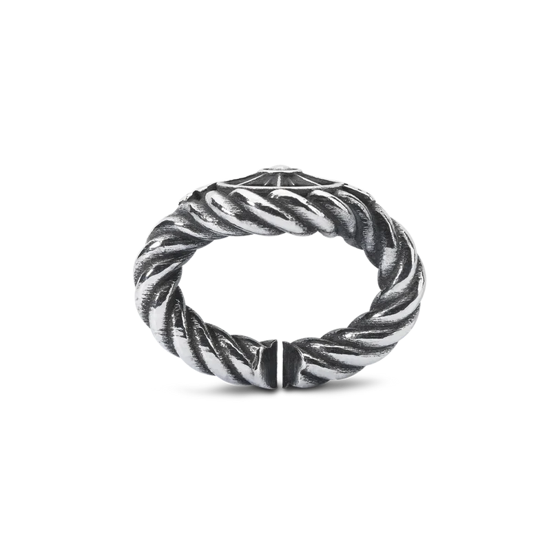 Kompass, Single Silber Link