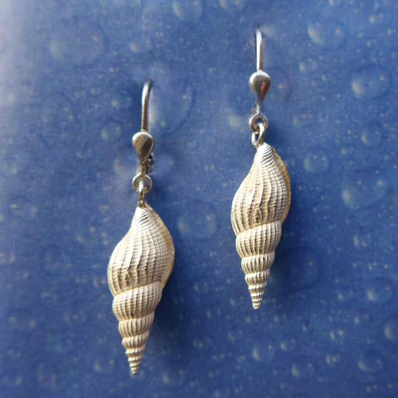 Schnecke Ohrringe Silber Schnabelschnecke m