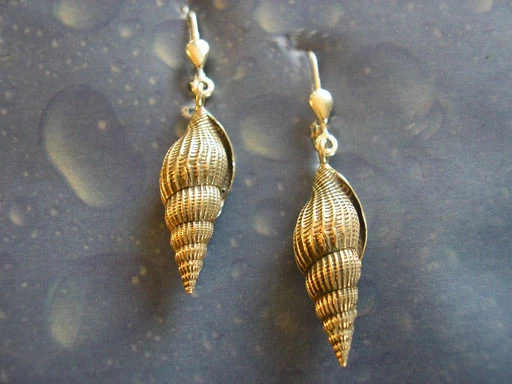 Schnecke Ohrringe Silber Schnabelschnecke m