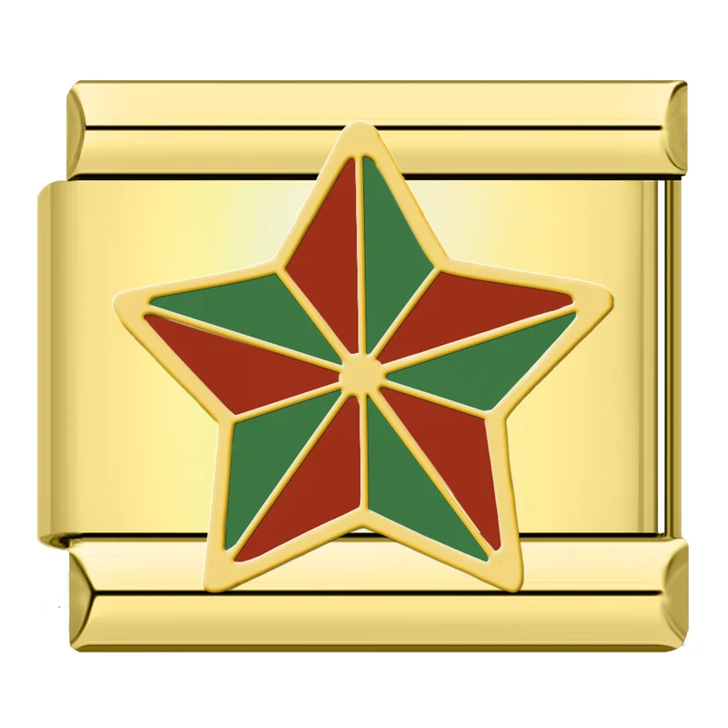 Roter & grüner Stern