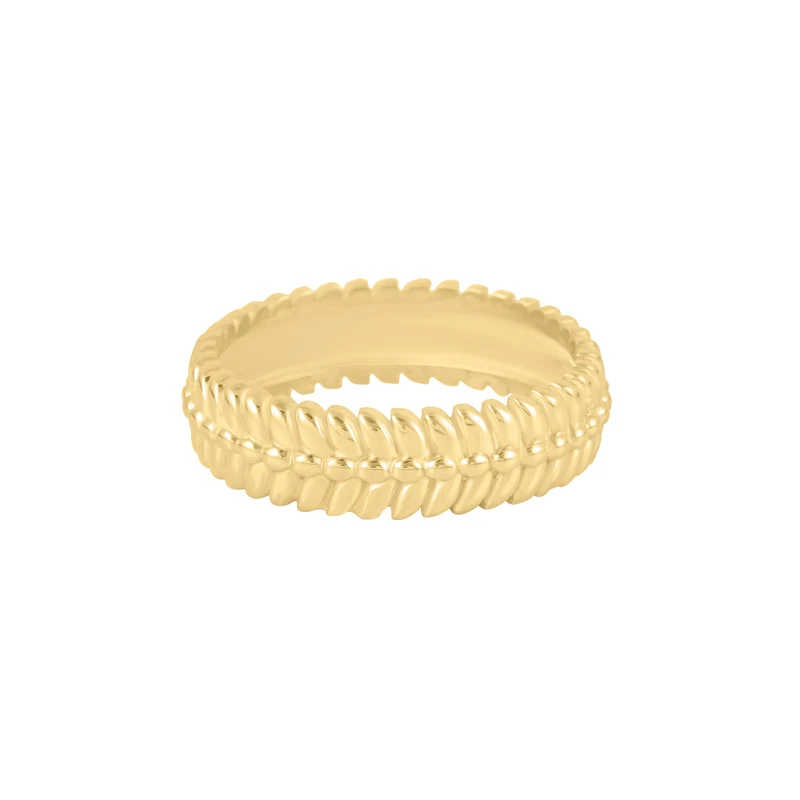 Bold Leaf Ring