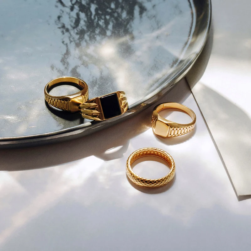 Onyx Signet Ring