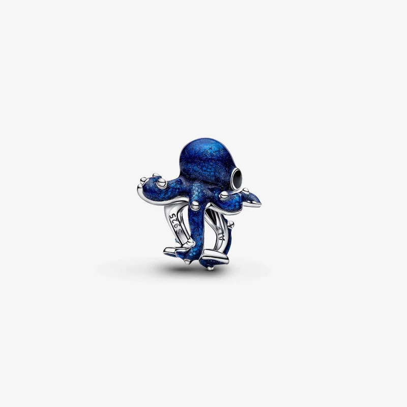 Midnight Blue Octopus Charms