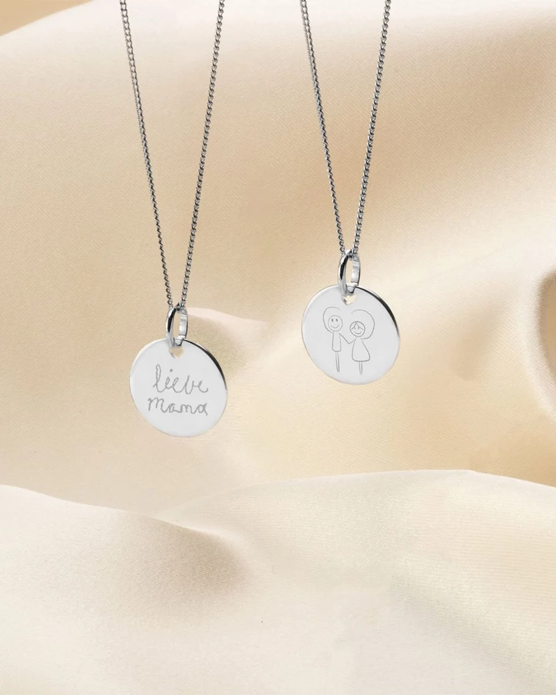 Gepersonaliseerde Losse Bedels met Eigen Illustratie - Zilver - Bedel